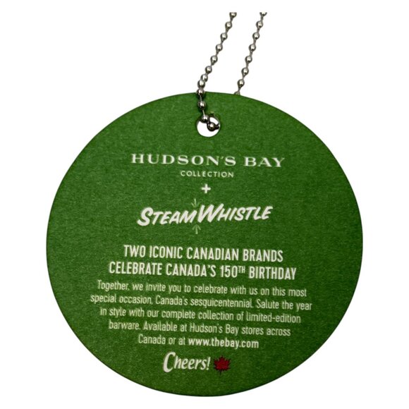 HBC Hudsons Bay Steam Whistle Opener Keychain  Lot 2 New Tags 150th Anni… - Picture 9 of 9